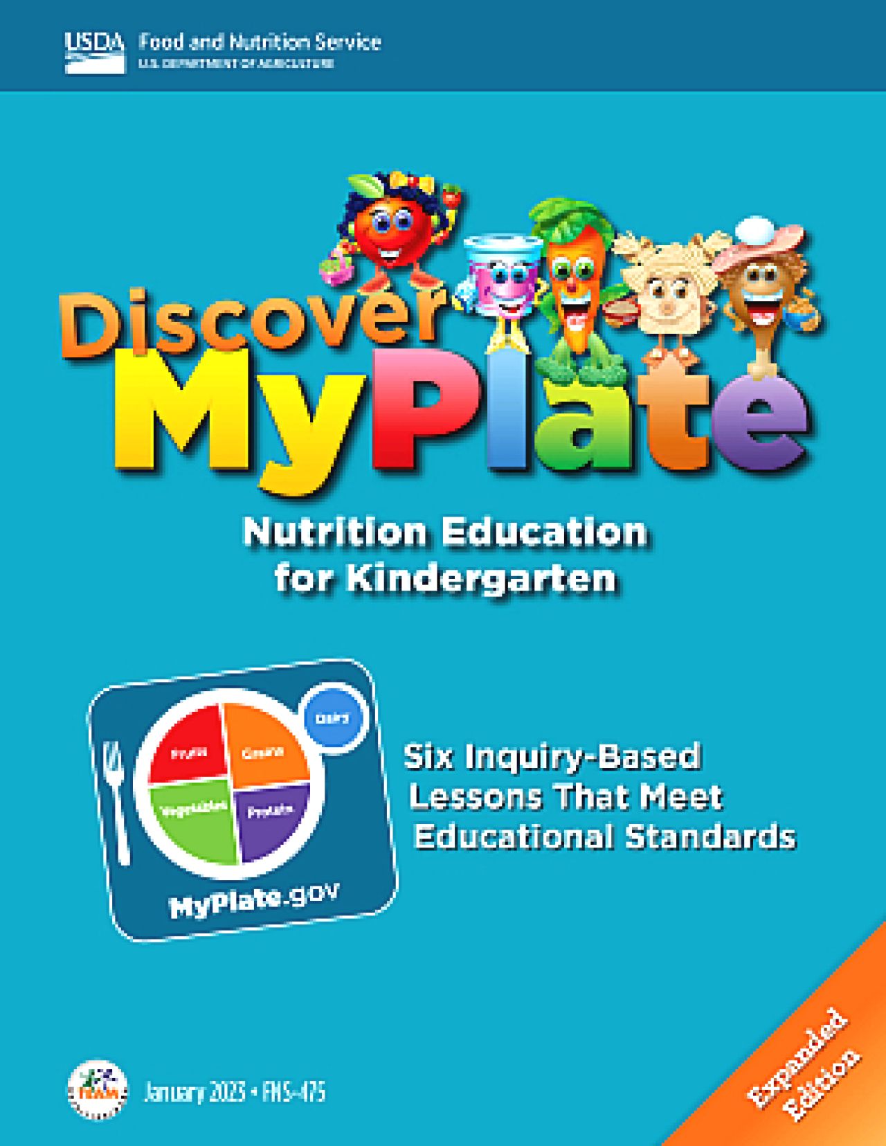 Discover MyPlate Teacher's Guide Cover