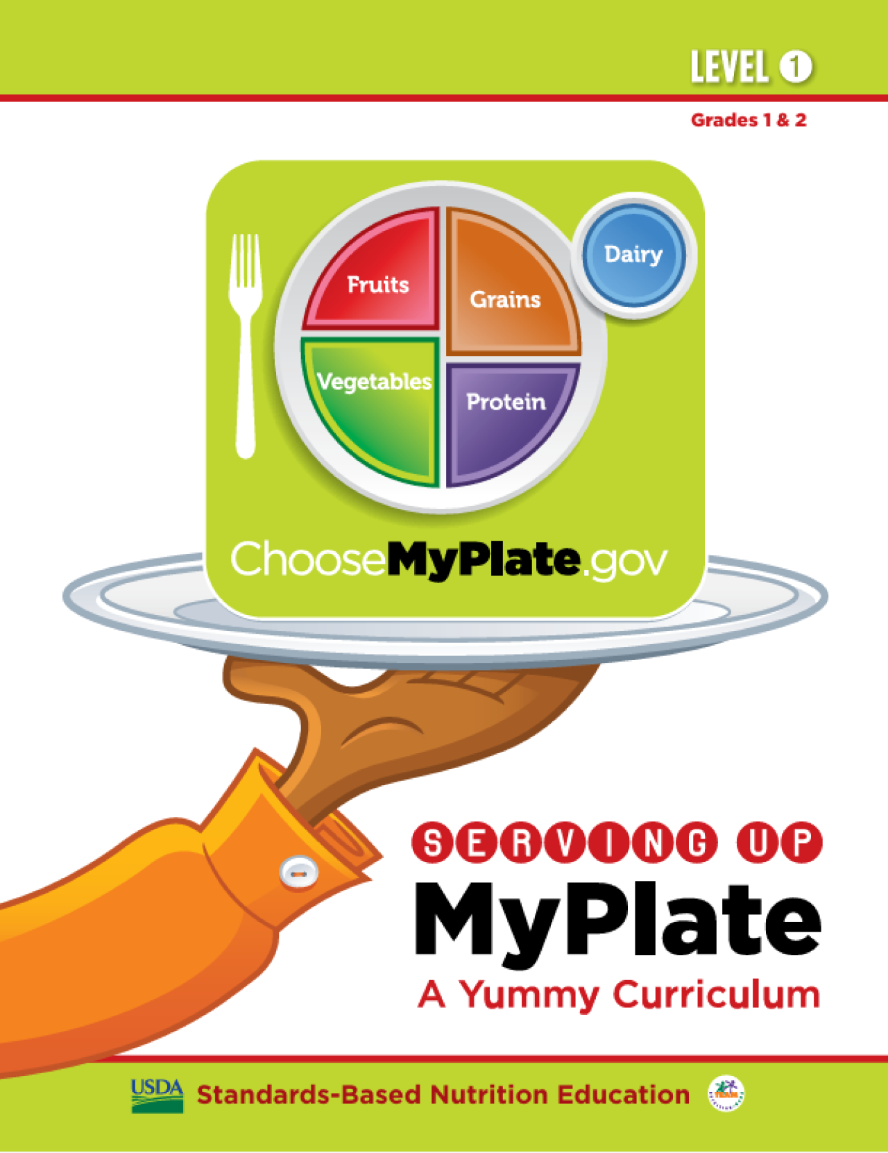 Serving Up MyPlate Level 1 Cover