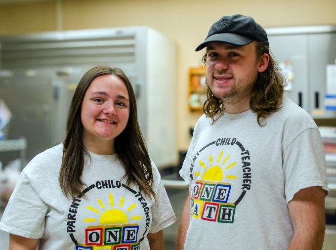 Penn State undergraduate students Emily Hill and Ken Siedlecki